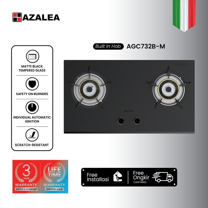 AZALEA Kompor Tanam AGC732B Matte - Gas, Cooker