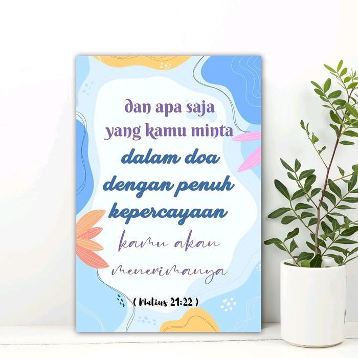 "New" (COD) Hiasan Dinding motif yesus //poster dinding yesus