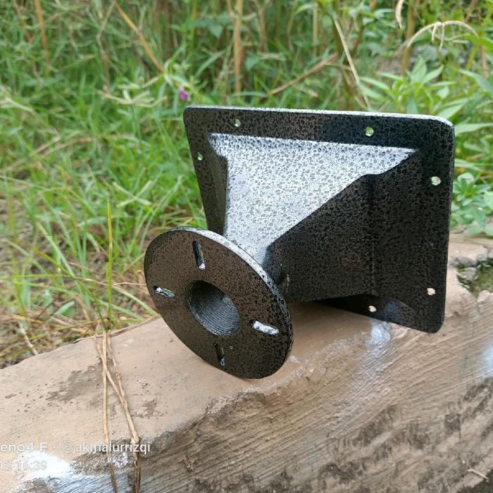 "New" HORN TWEETER ALUMUNIUM COR UKURAN 15X19 DIRAL