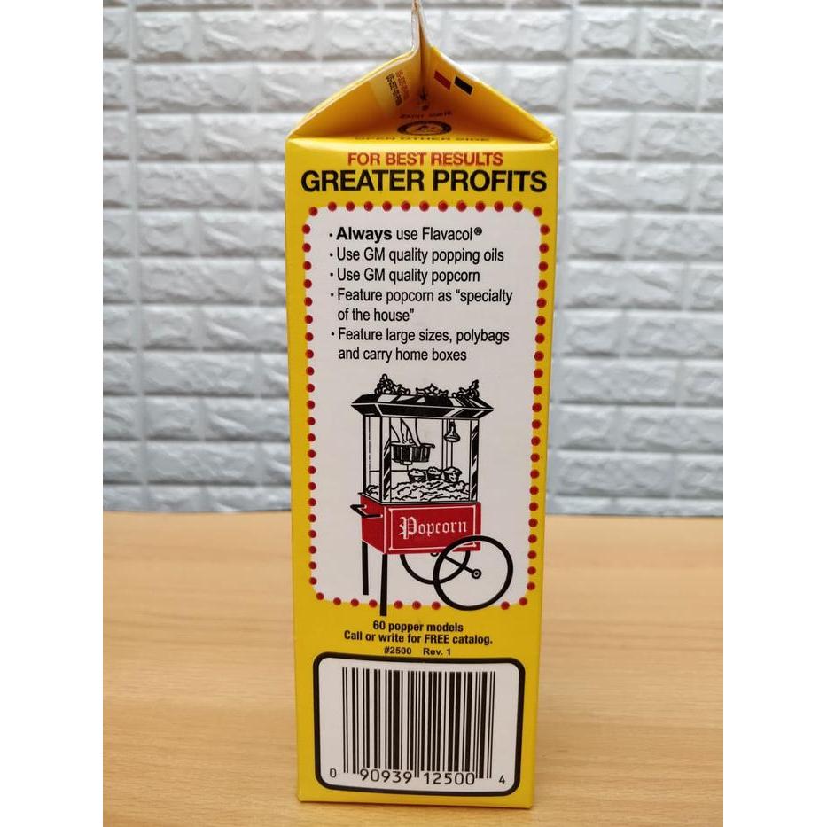 "New" Bumbu Popcorn Flavacol Butter Rasa asin Original 100 gr