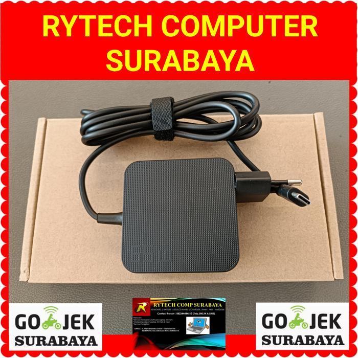 Original Adaptor Charger Asus Zenbook Duo 14 UX482EAR UX482EA UX482E UX482 TYPE C 65W