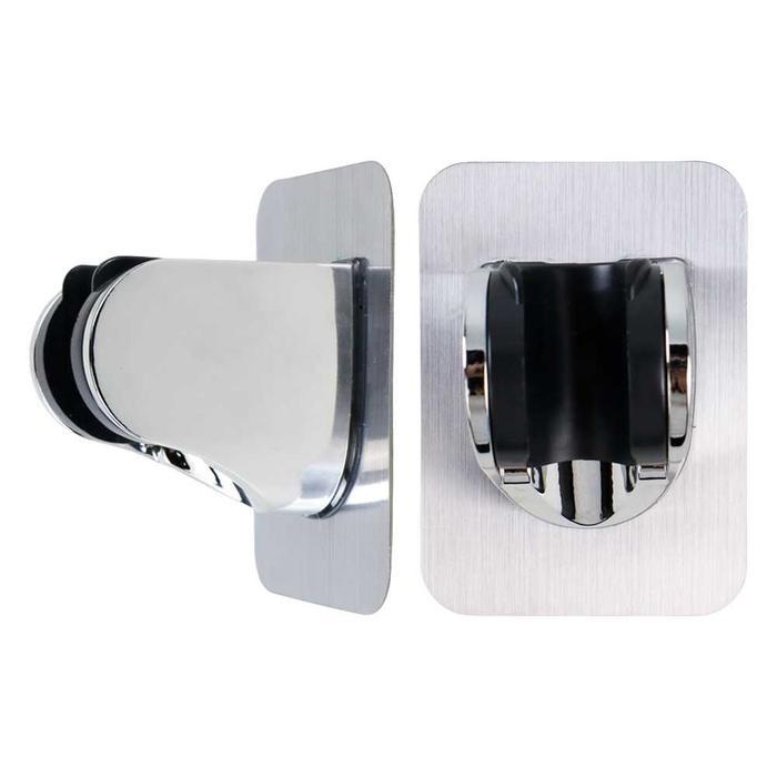 COD Holder Dudukan Tempat Kepala Shower Puff Toilet Closet Kamar Mandi Tempel Tembok Adjustable