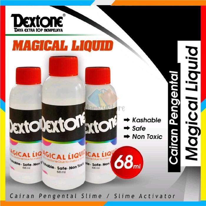 Dextone Magical Liquid 68ml Cairan Pengental Slime Activator GOM untuk SLIME Dextone Toys Lem