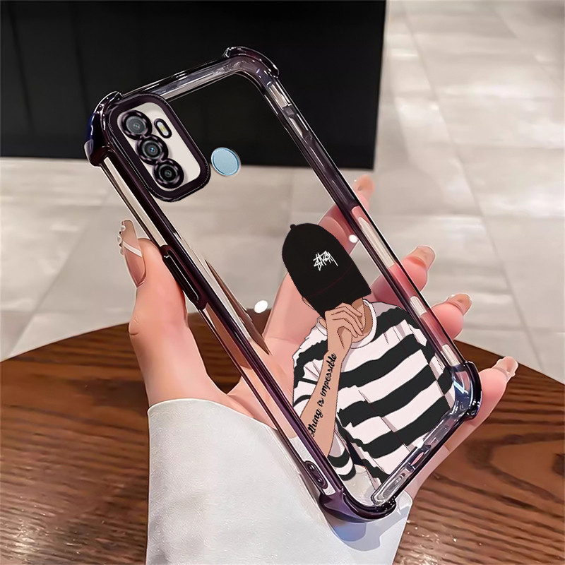 Casing Hp Untuk OPPO A53 2020 A33 2020 A53s A32 A11s Case Casing HP Softcase Ponsel Soft Shell denga