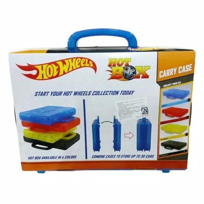 HOTWHEELS HOT BOX TWIN PACK KOPER CARRY CASE HOT WHEELS