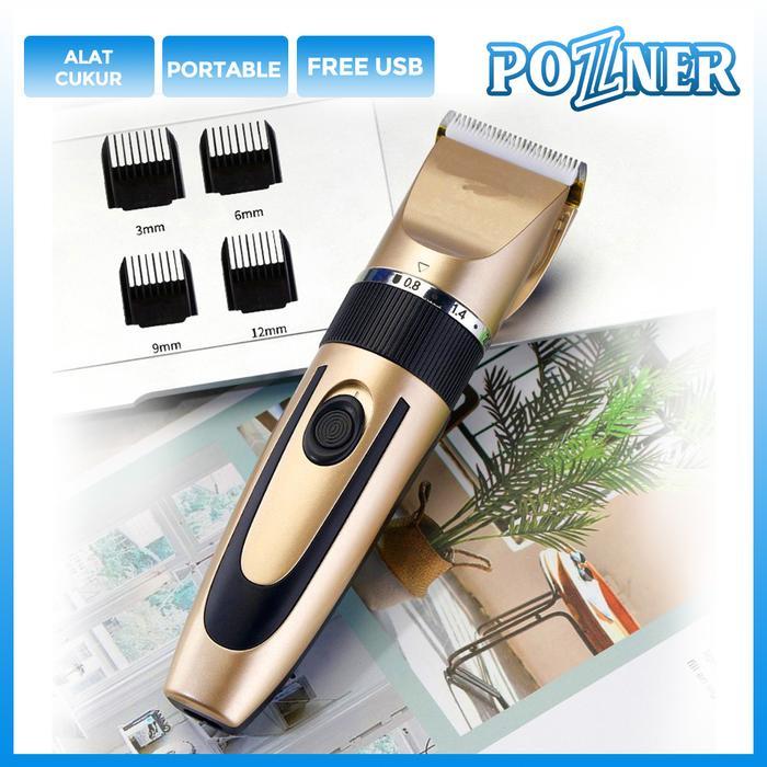 TERLARIS Alat Cukur Rambut Elektrik Hair Clipper Alat Cukur Rambut Elektrik Alat Potong Rambut