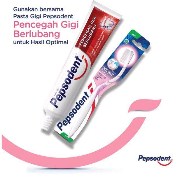 Pepsodent Sikat Gigi Nano Soft Sensitive isi 3 pcs