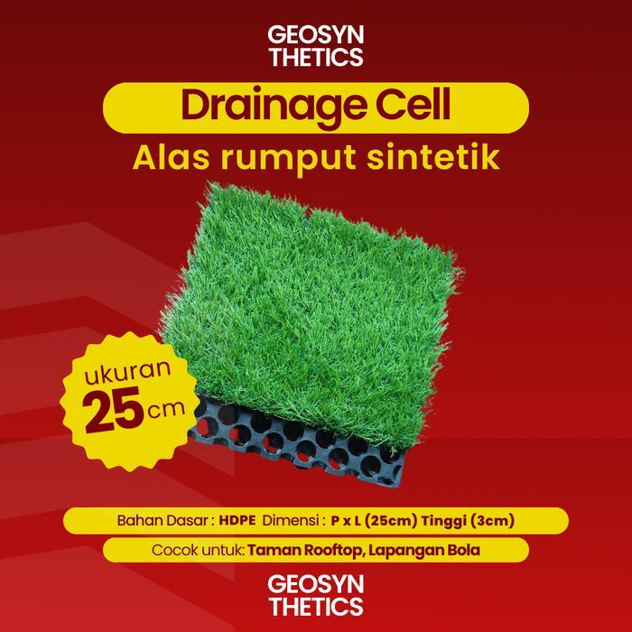 Drainage Cell 25cm Drainase Cell 25cm alas rumput drainase rooftop