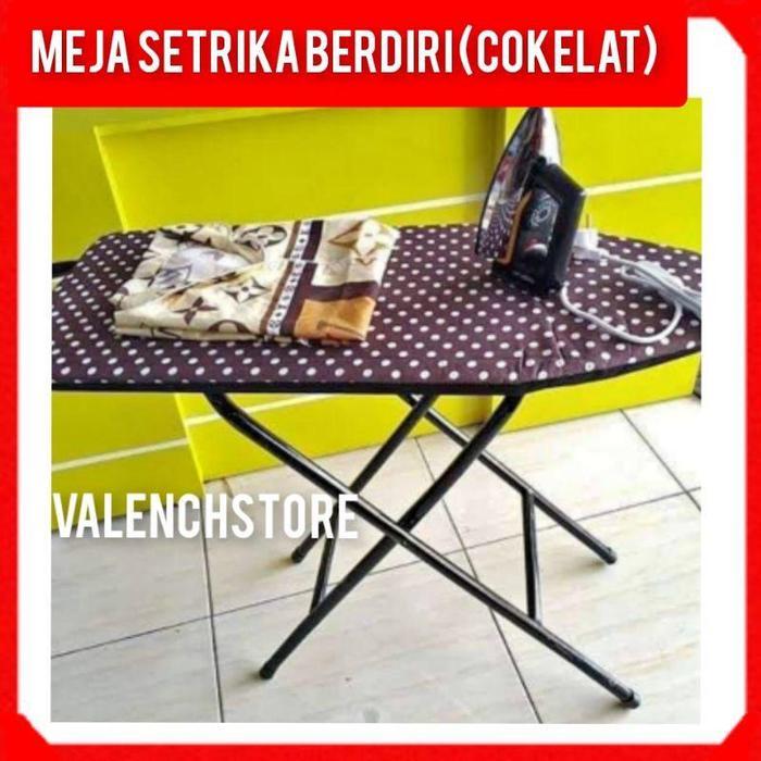 Meja Setrika / Meja Setrika Berdiri / Alas Setrika Berdiri Dan Duduk / Meja Setrika Lipat Besi
