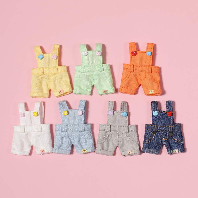 Macaron Ob11 Overalls Jumuit Clothes Pants Ins Clothes Doll Accessories Clothing For Ob11,Obitsu