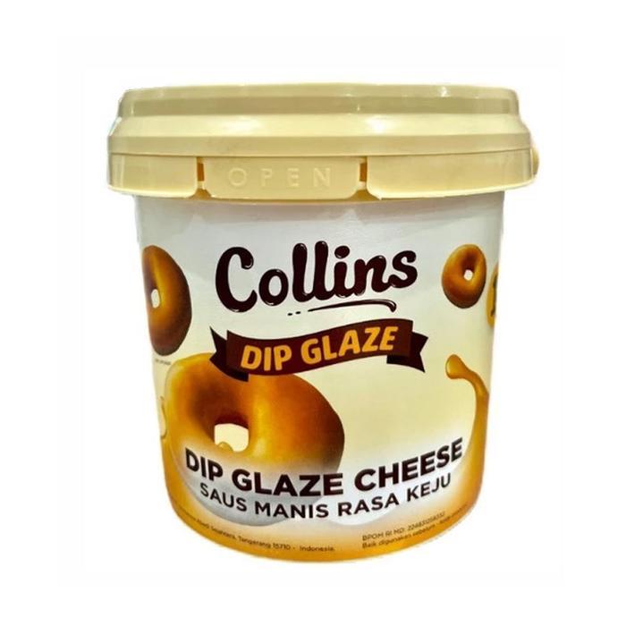 Collins Cheese 1Kg - Selai Dip Glaze Collins 1Kg Keju Populer