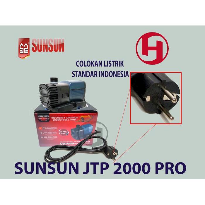 ORIGINAL SUNSUN JTP 2000 POMPA SIRKULASI AQUARIUM DAN KOLAM