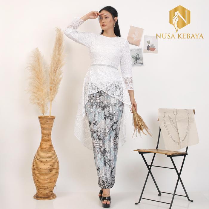 Nusa Kebaya Setelan Kebaya Brukat Kondangan Wisuda Kebaya Brukat Modern Kebaya #Gratisongkir