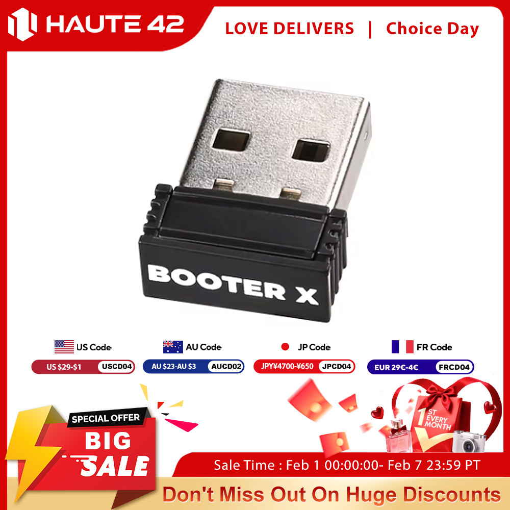 HAUTE42 BOOTER X GAMING CONVERTER FOR XBOX ONE XBOX SERIES S/X HITBOX CONTROLLER ADAPTER FOR PC