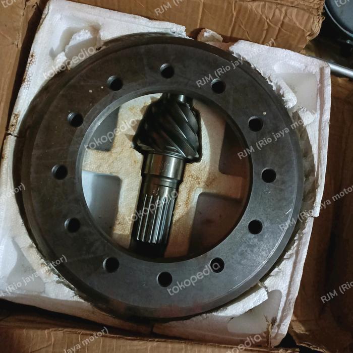 GEAR SET PS120 CANTER 125 GIGI 6x37 CRWON WHELL PINION PS120 PS-120