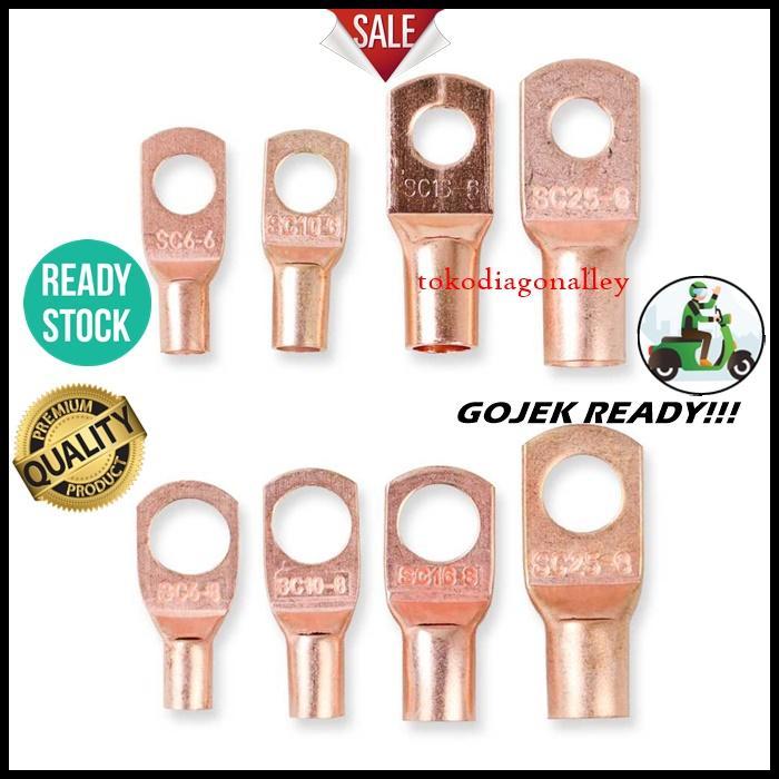 Skun Kabel Tembaga Skun Aki Skun Sambungan Kabel Ring Copper
