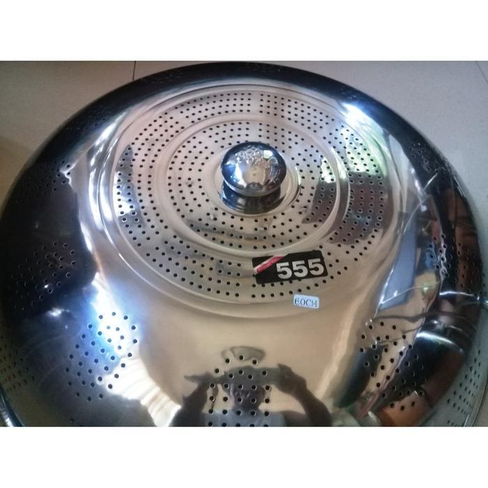 Tudung Saji Tutup Makanan 60Cm Stainless Steel 555 - Only Gojek Grab Tbk