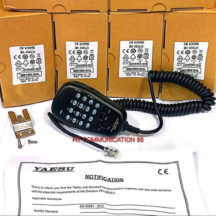 EKTRAMIK RIG YAESU FT-2980 ORIGINAL MH-48 PTT EXTRAMIK YAESU FT2980 FT1900