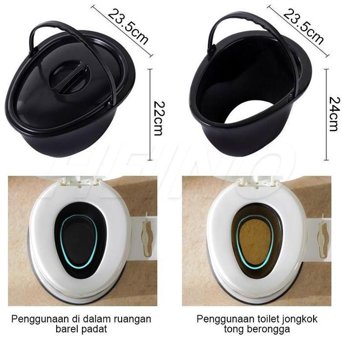 Ready Stok Wc Duduk Portable Pispot Kursi Toilet Duduk Toilet Kursi Pispot Lansia Kursi Pispot Ibu