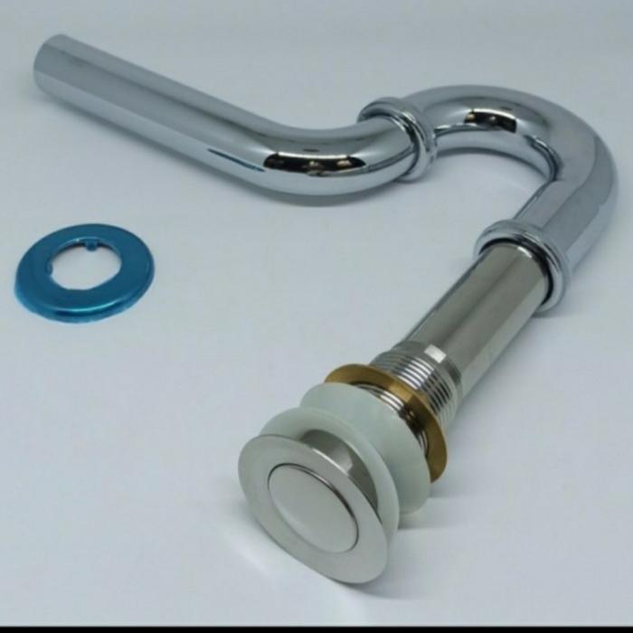 Sifon Wastafel Pencet Model Toto/Sifon Pembuangan Wastafel Stainless