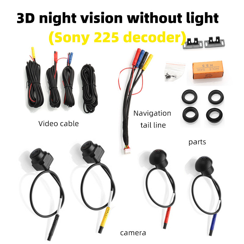 360 Panoramic Camera hd 225 Bird's Eye View System Universal 360 Panoramic Camera 1080p hd 225