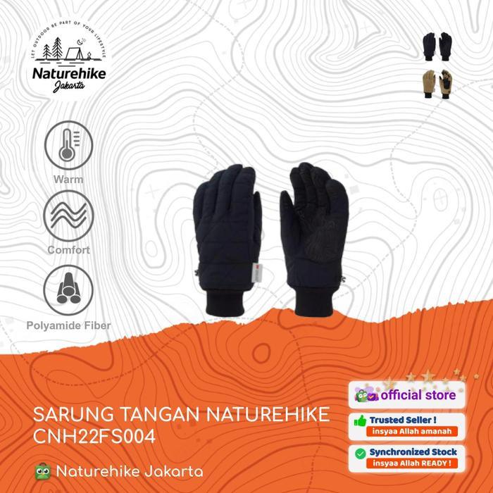 SARUNG TANGAN HANGAT HIKING CAMPING 3M NATUREHIKE CNH22FS004