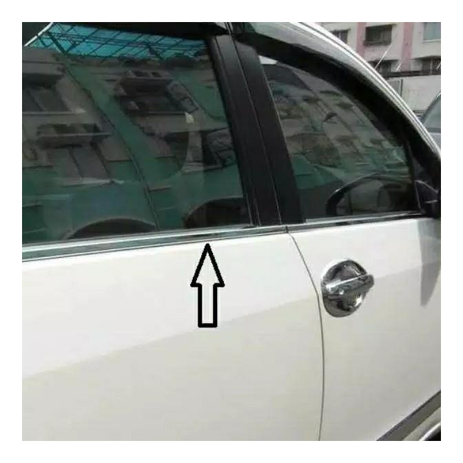 LIST KACA SAMG MOBIL / SIDE WINDOW TRIM CAR KHUSUS CALYA ACCESSORIES CAR