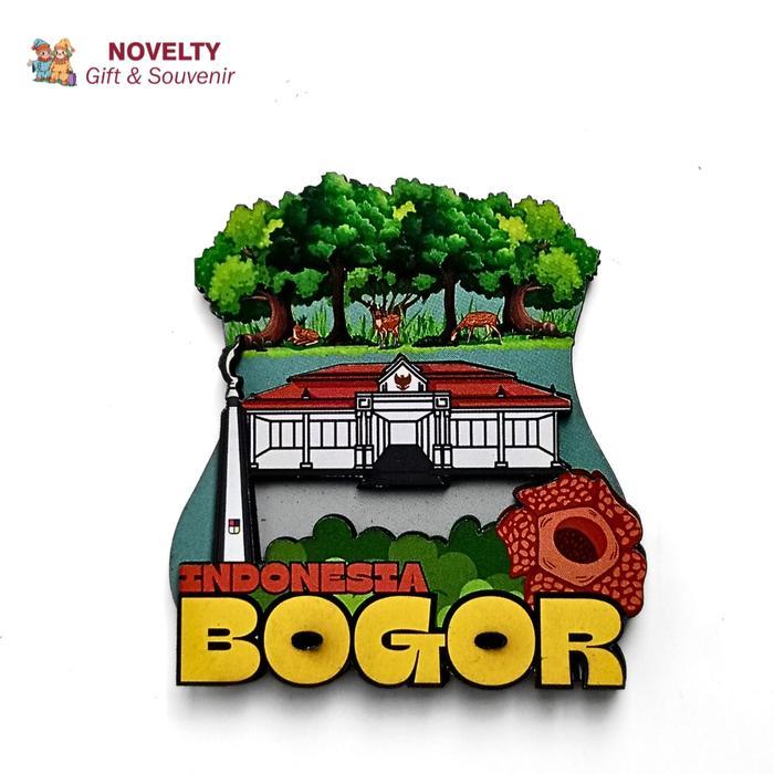 PROMO Souvenir Magnet Kulkas Bogor oleh-oleh dari Negara Indonesia