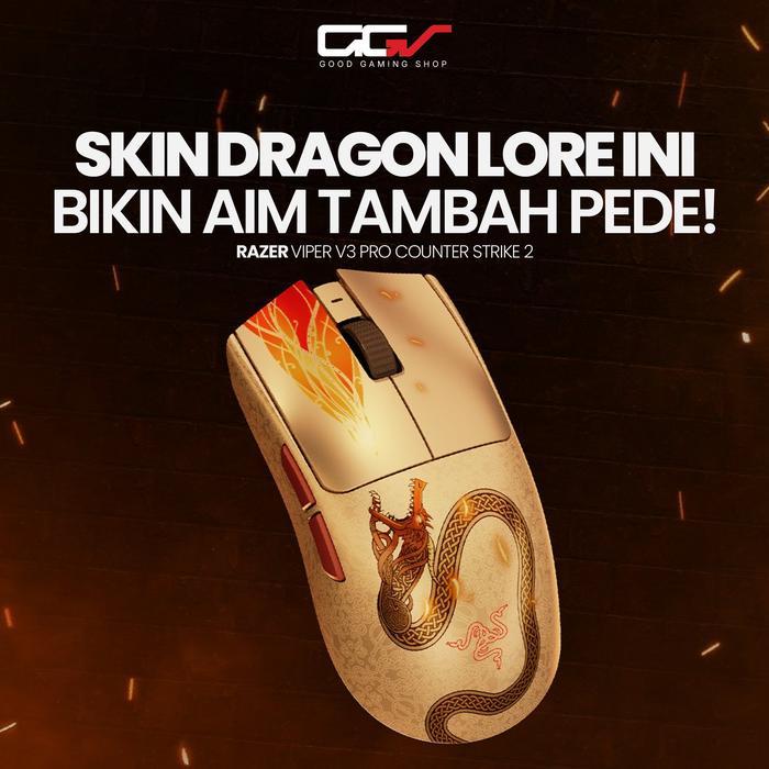 Razer Viper V3 Pro Counter Strike 2 Viper V3 Pro Cs2 Wireless Esports Gaming Mouse Symmetrical - 54G