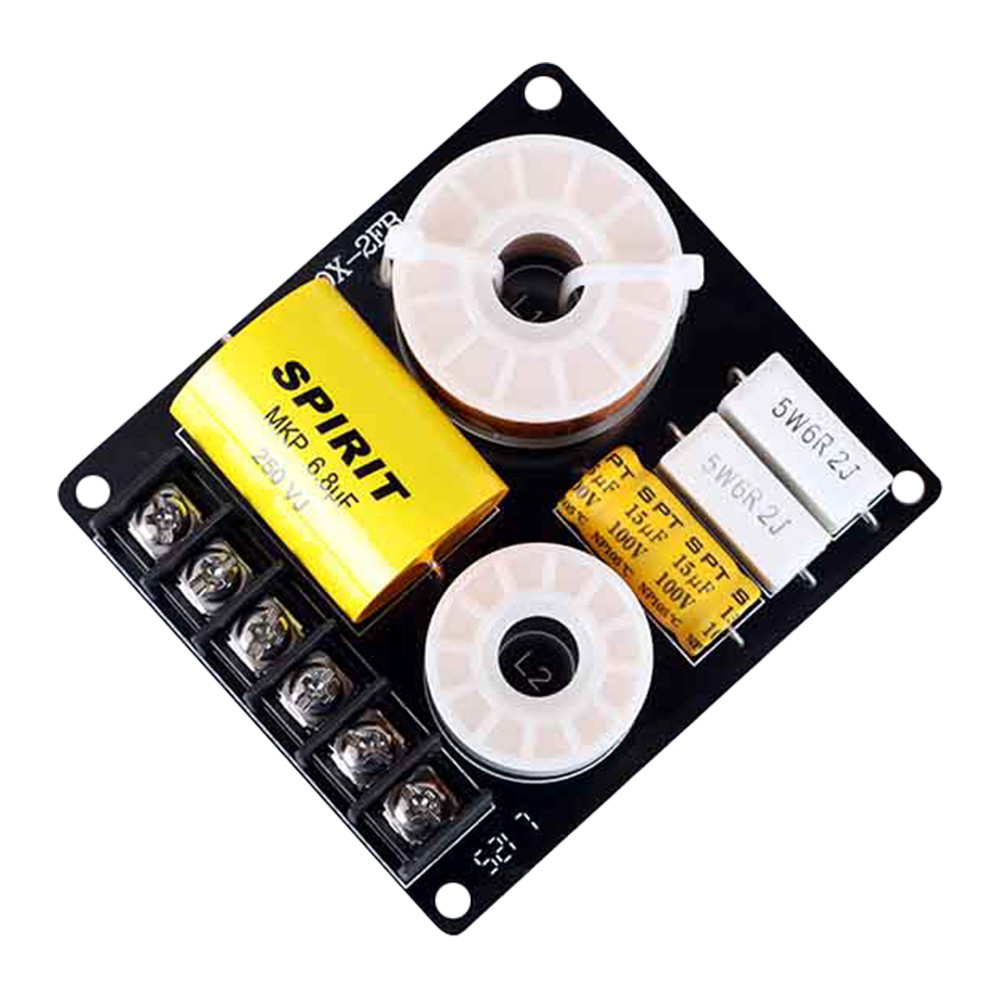 AIYIMA 100W Crossover 2 Way Tweeter Bass Audio Sound Amplifier Speaker Frequency Divider Filter Home
