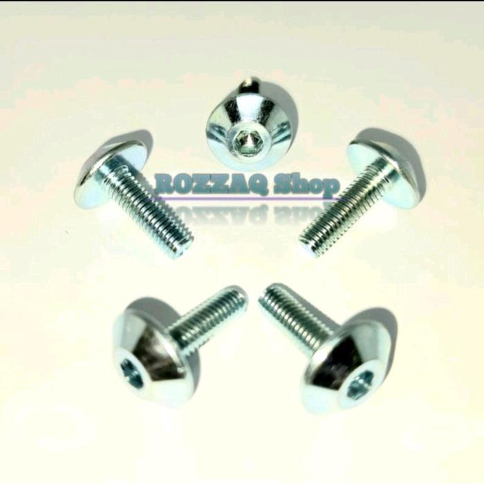 "New" 30 PCS BAUT YAMAHA XRIDE BAUT BODY YAMAHA XRIDE BAUT MOTOR XRIDE 5X14 Logam