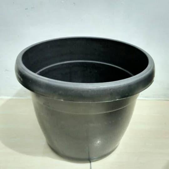 Pot 35Cm Kuping Hitam/Pot Tanaman Anti Pecah