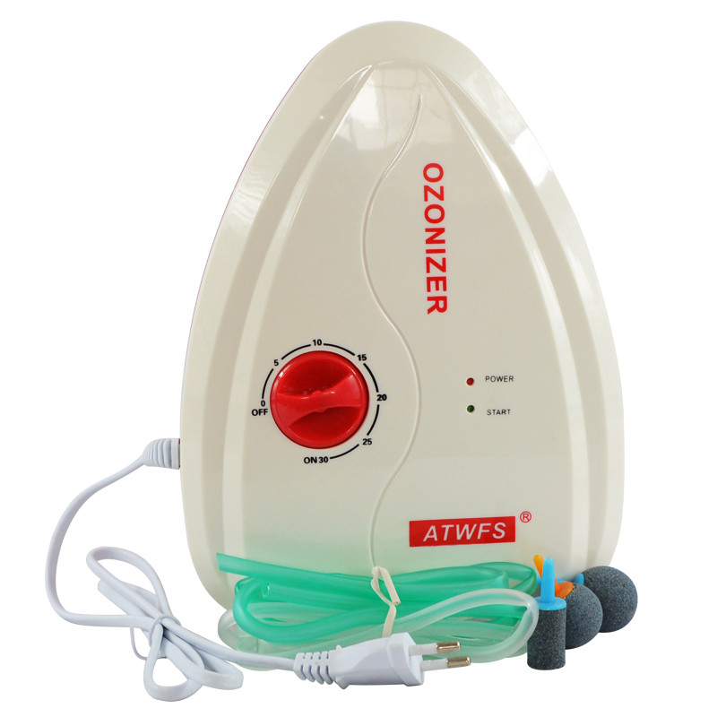 ATWFS Multifuctional 400mg/H Ozone Generator Water Ozone Fruit and Vegetable Washer Water Air