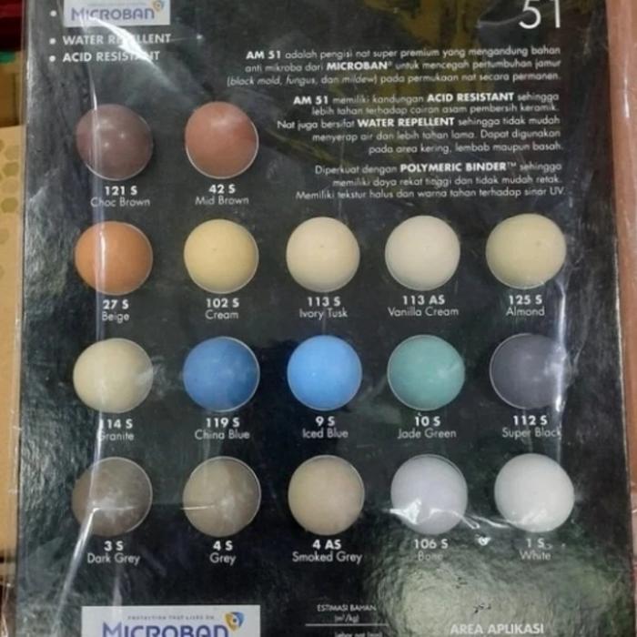 Am 51 Tile Grout Pengisi Nat GRANITE 114s