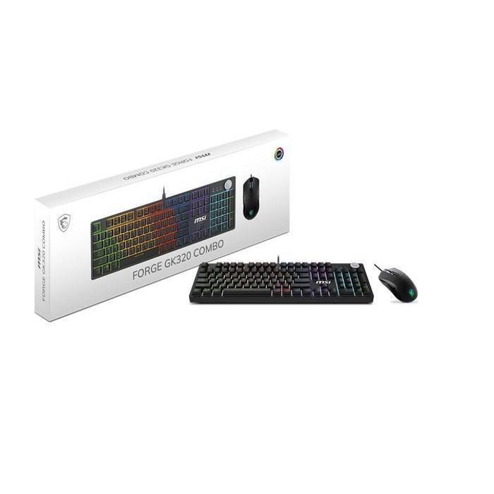 MSI Gaming FORGE GK320 COMBO Mechanical - Red Switch (Keyboard + Mouse)