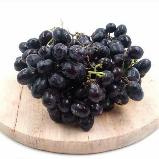 Anggur Hitam Seedless 500gr/pack