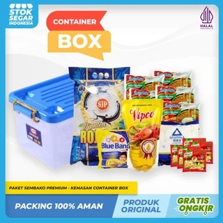 Paket Sembako Premium - Kemasan Kontainer Box