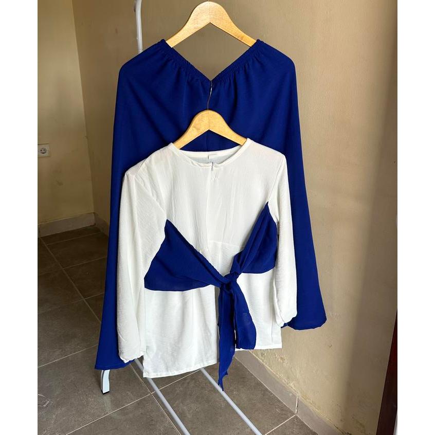 Set Lesty Hijab Friendly Polos Setelan Muslim Baju Celana Panjang
