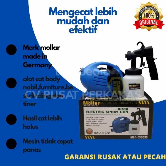 PAINT ZOOM KOMPRESOR CAT MINI LISTRIK SPRAY GUN MESIN CAT SEMPROT