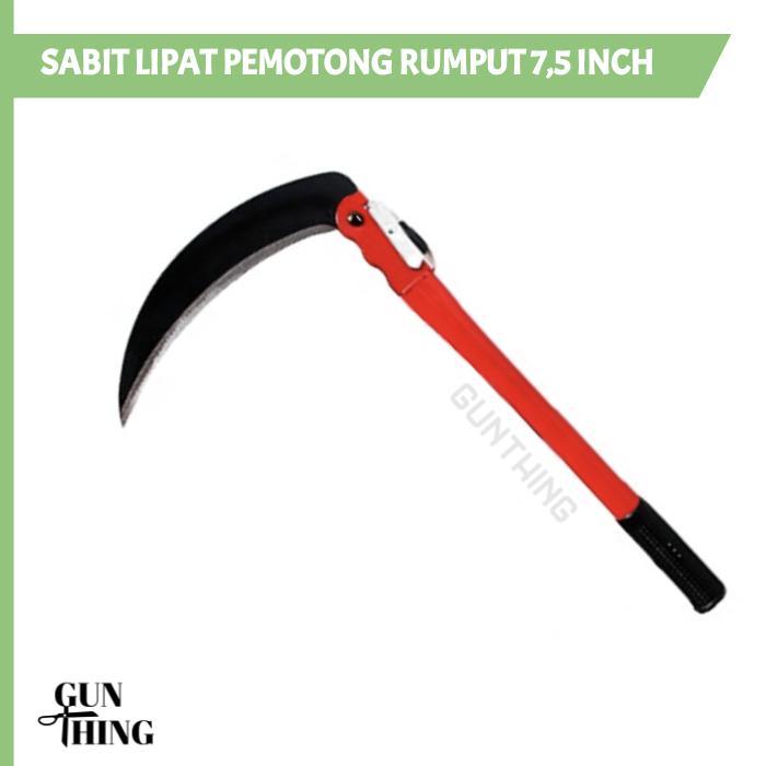 "New" Sabit Lipat Pisau Pemotong Kebun Tanaman, Pemangkas 7.5 Inch TERMURAH