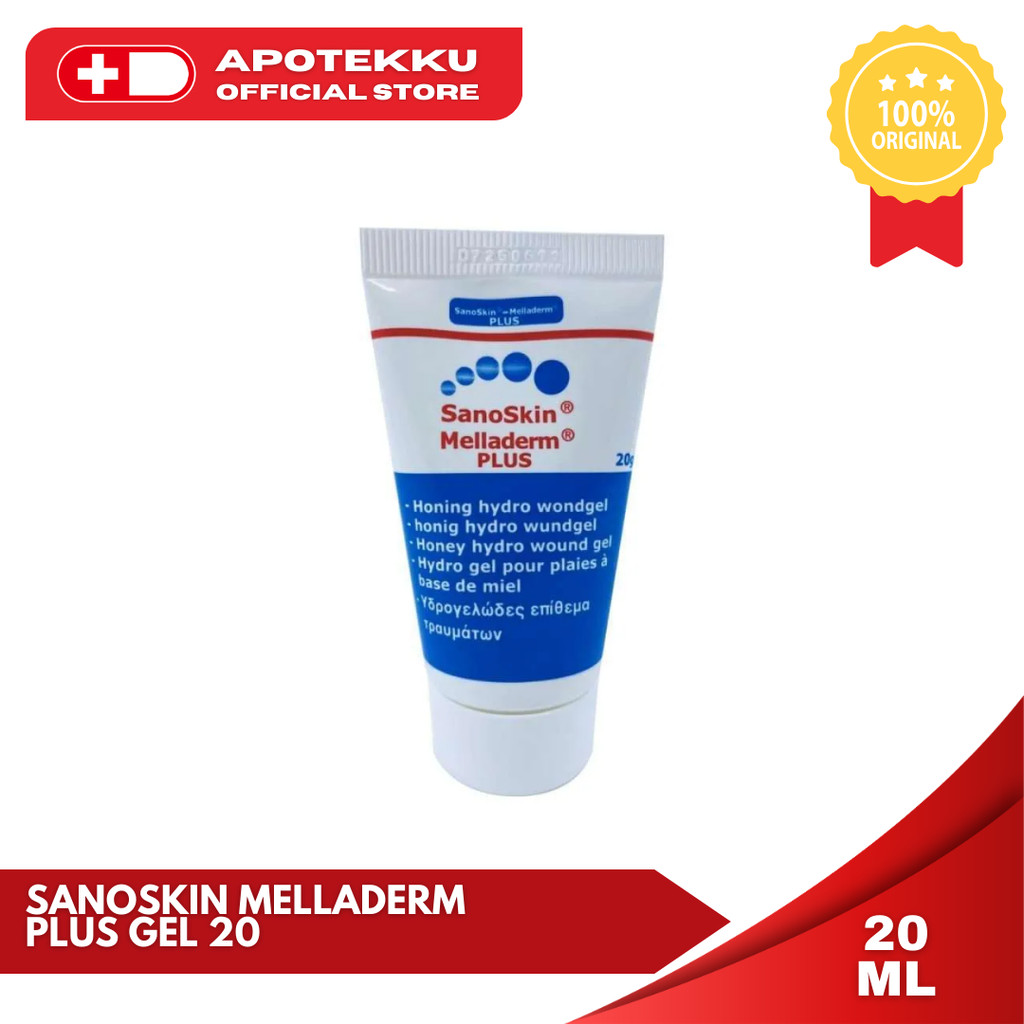 Sanoskin Melladerm Plus Gel 20g - Salep Luka Diabetes