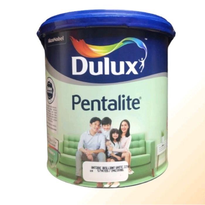 Cat Dulux Pentalite Interior Brilliant White galon 2.5 2,5 liter kg