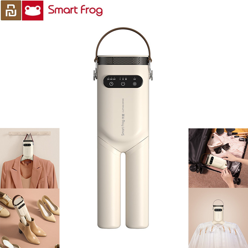 Youpin Smartfrog Mini Portabel Listrik Dipanaskan Pengering Pakaian Mesin Pengering Pakaian Sepatu P