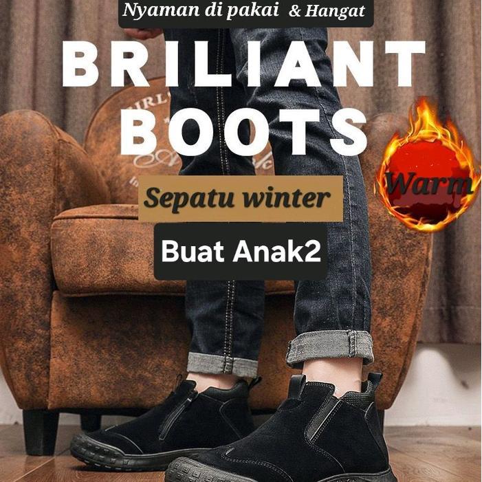 Aerostreet - Sepatu Boots Anak Musim Dingin / Winter Snow Boots 022