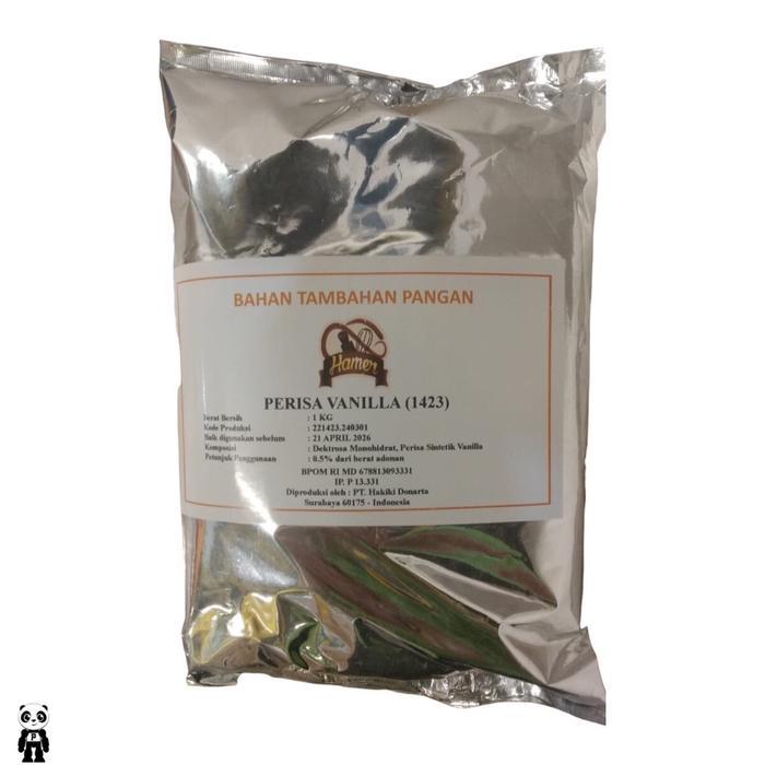 HAMER PERISA VANILA BUBUK (1423) 1 KG VANILI BUBUK VANILLA POWDER