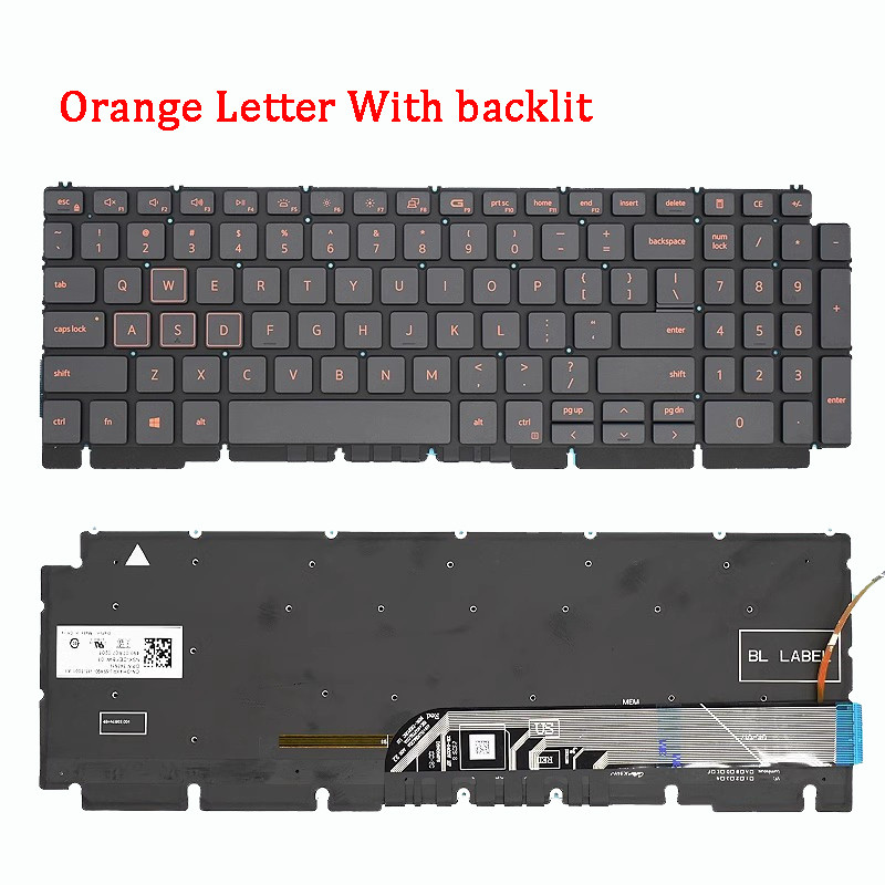 New ORIGINAL Laptop Keyboard For DELL G15 Ryzen Edition G15 5510 5511 5515 5520 5530