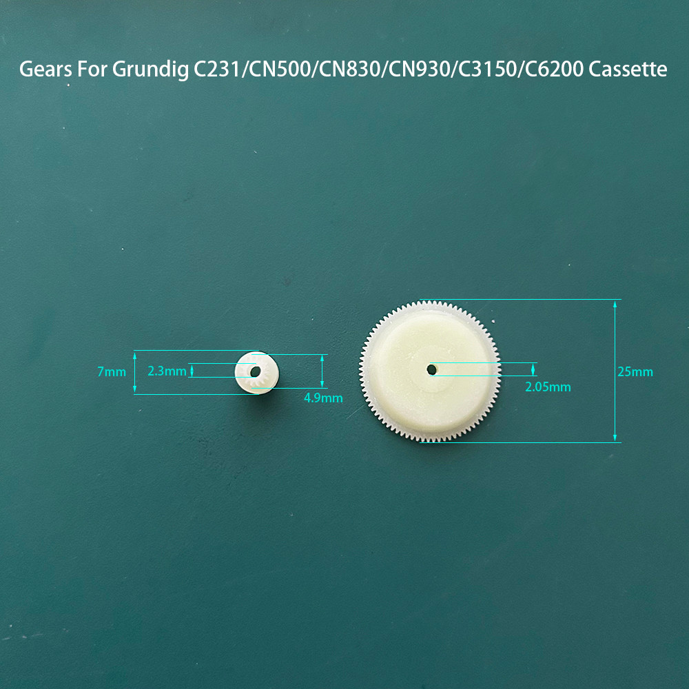 Gears For Grundig C231/CN500/CN830/CN930/C3150/C6200 Cassette Mechanism Gear Set Tape Deck Repair