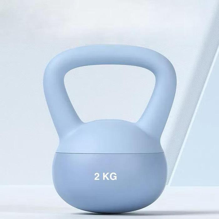 Terbaru Potence Kettlebell Soft 2Kg Anti Slip Kettlebell Dumbell 2Kg / Weight Lifting Dumbbell