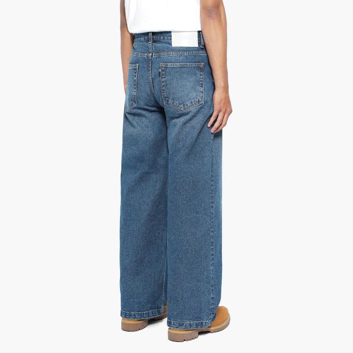 Amigos de Nimes - Basica Man Wide Leg - Blue Denim Jeans