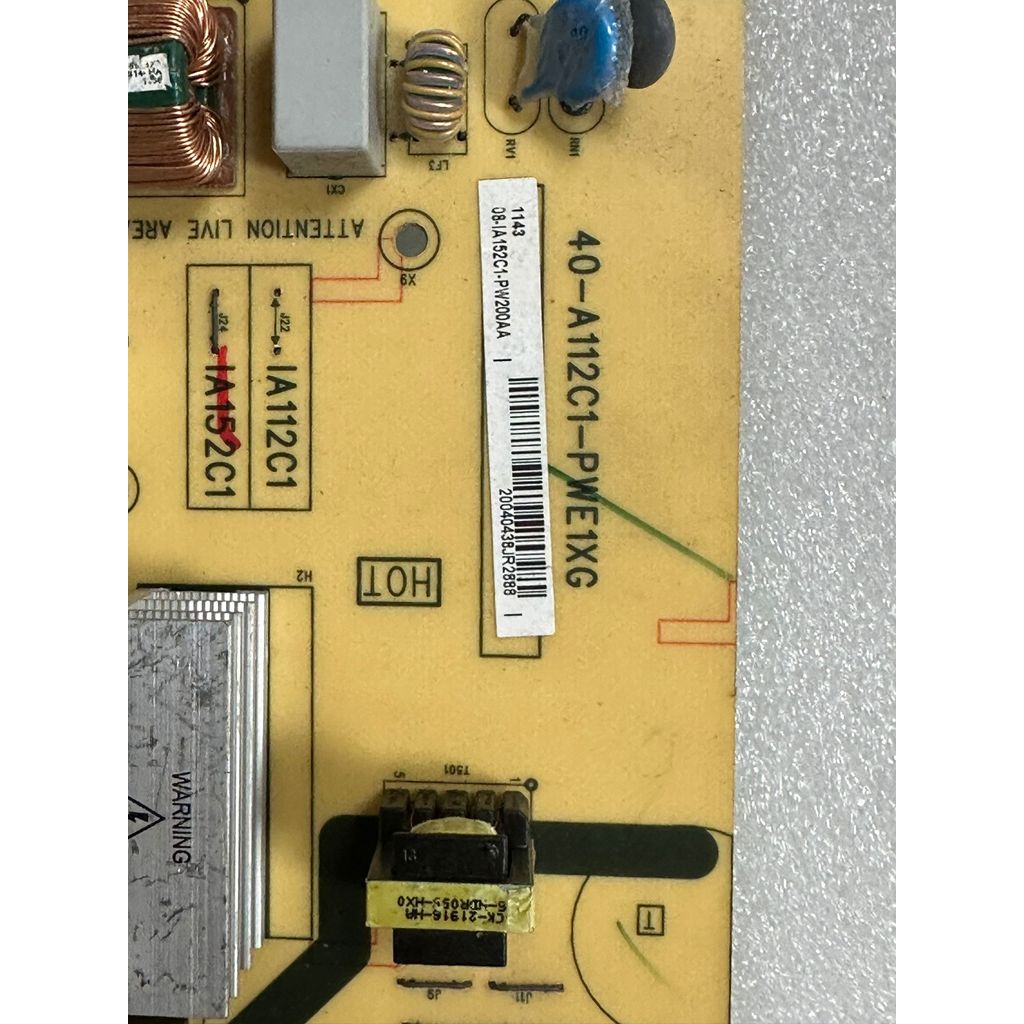 L32V10 L40P60FBD L42P60FBD LCD TV power board 40-A112C1-PWE1XG
